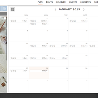 Scheduling Instagram posts via Planoly