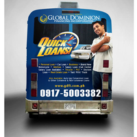 Global Dominion Quick Loan Bus Ad