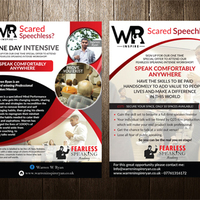 Leaflet Design for Fearless Speaking Academy