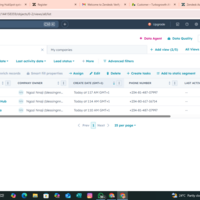 Logging leads on Hubstop