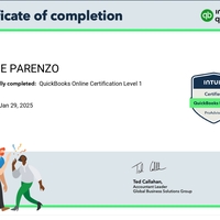 QUICKSBOOKS PRO ADVISOR CERTIFIED