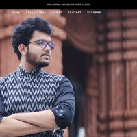 Shopify Fashion Ecommerce website to sell fabric.