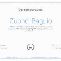 Google Digital Garage - Fundamentals to Marketing
