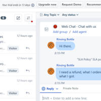 structured comprehensive support environment usng freshchat