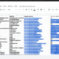 Official Website Research of LinkedIn Accounts