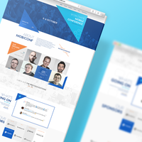 Mobiconf Homepage Design