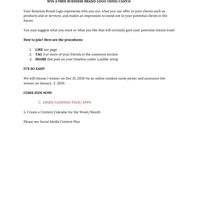 organic social media campaign p2