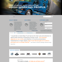 Truck repair website