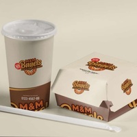 Mock up image for M&M Bagels 