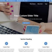MultiPurpose Template - Business Click