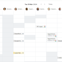 Scheduling Calendar