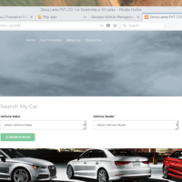 Web Interface of Vehicle Management System
