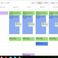 Calendar schedule management