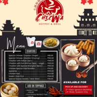 Checwa Hotpot&Grill Menu