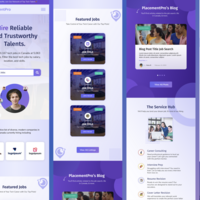 PlacementPro UI Design