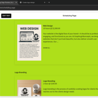 Acuity Scheduling page set-up
