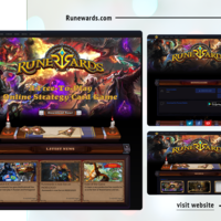 Gaming website based on Laravel