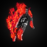 Basketball Player Photo Manipulation