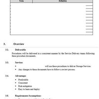 Sample Technical Process Document