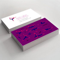 Visual identity/cards - yoga teacher