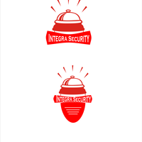 Logo was made for Integra Security. Dealer in security alarm