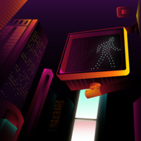 Neon NYC Vector Illustrations