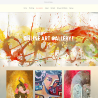 E-Sining Online Art Gallery with Auction