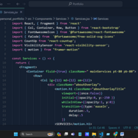 Portfolio- Services