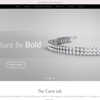 Site for selling diamond jewelry