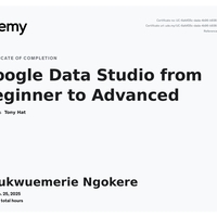 Google Data studio(looker studio) certificate