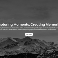 Photography website