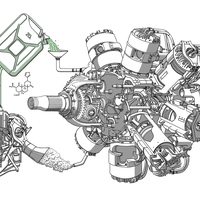 Project for a holding