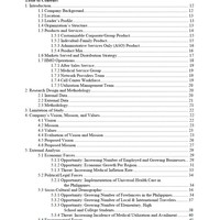Strategic Plan Sample Work