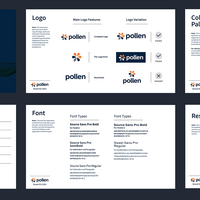 Pollen - UX Design - Brand Design