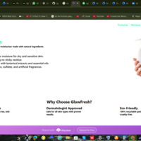 landing page for business site