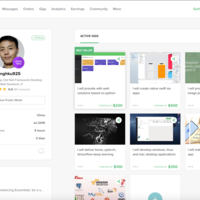 My Fiverr.com Profile Page