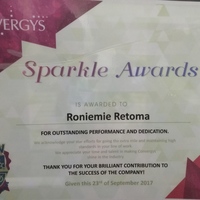 Top Excellence Award in Customer Service Q3 year l 2017