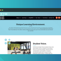 Custom Design & Wordpress Development For Secondary School