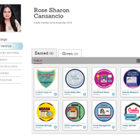 Credly Virtual Assistant Learning Badges