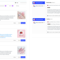 Buffer Schedule Post Management 