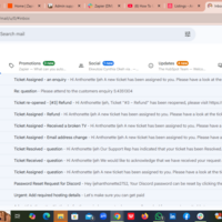 A disorganized 1000+ email
