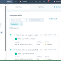 Invoice and Followup on Hubspot