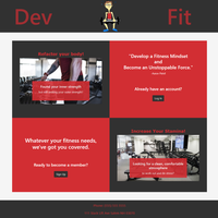 Dev Fit - Homepage