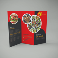 Smuk Spicy Restaurant Broucher Front