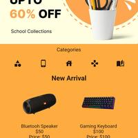 Ecommerce App in Flutter(Home Page)