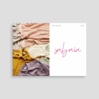 Sabaia - Clothing Store (Branding)