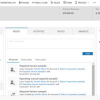 Dynamics CRM customizations