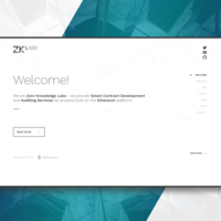 ZK Labs Onepage Blockchain
