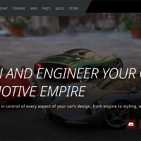 Promotional website and games on Steam