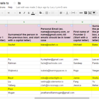 March New Leads to Contact